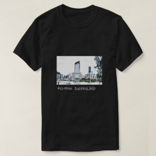 Camiseta Viaje aéreo de la ciudad de Queensland en Brisban