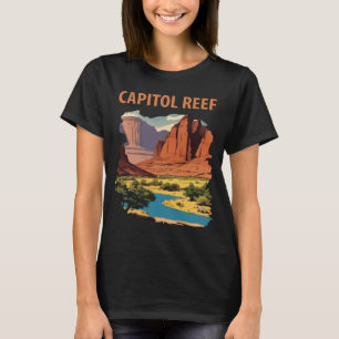 Camiseta Viaje al Desierto de Roca Roja Capitol Reef