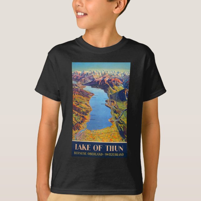 Camiseta Viaje al lago de Thun Suiza (Anverso)