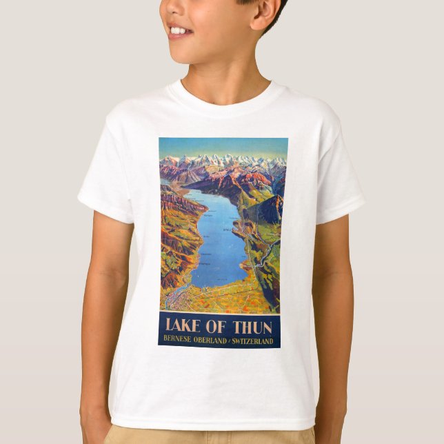 Camiseta Viaje al lago de Thun Suiza (Anverso)