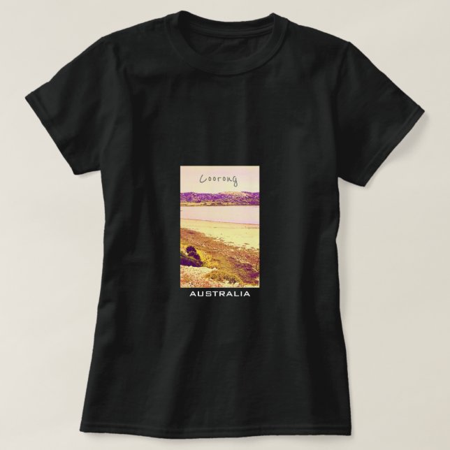 Camiseta Viaje al Parque Nacional de Coorong en Australia (Diseño del anverso)