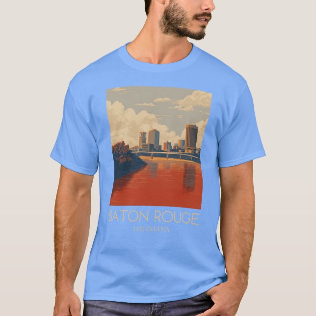Camiseta Viaje artístico de Baton Rouge 2 (Anverso)