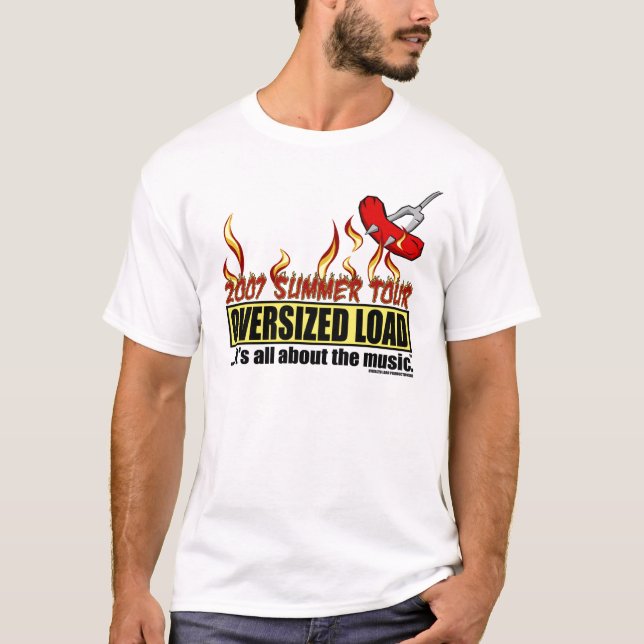 Camiseta VIAJE asado a la parrilla del VERANO (Anverso)