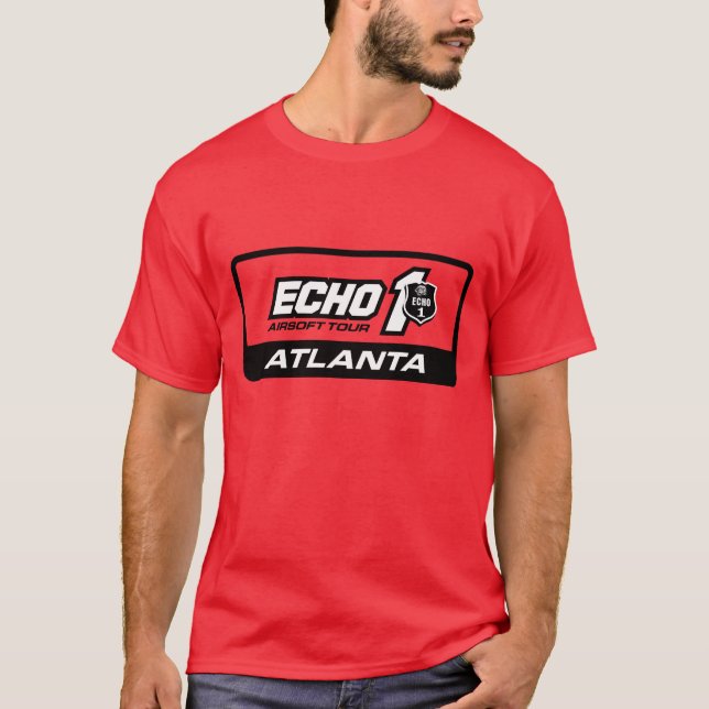 Camiseta Viaje Atlanta de Echo1USA Echo1 Airsoft (Anverso)