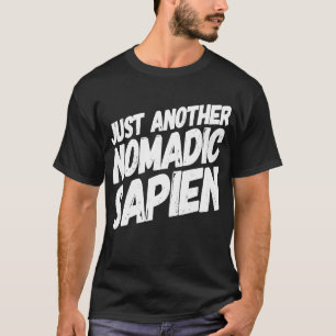 Camiseta Viaje Aventura Nomad Wandering Human Explore Tra