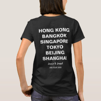 Camiseta Viaje ciudad del personalizado de Hong Kong,