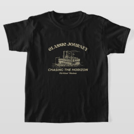 Camiseta Viaje Clásico: La Era del Vapor