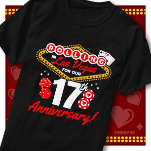 Camiseta Viaje de aniversario de 17 años para parejas en La