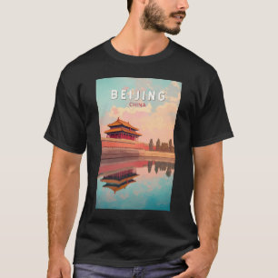 Camiseta Viaje de arte de Ilustracion de China en Pekín