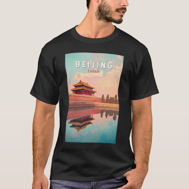 Camiseta Viaje de arte de Ilustracion de China en Pekín (Anverso)