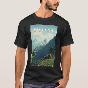 Camiseta Viaje de arte de Ilustracion en Etiopía