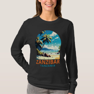 Camiseta Viaje de aventura de Zanzíbar explorando Zanzíbar