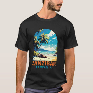 Camiseta Viaje de aventura de Zanzíbar explorando Zanzíbar
