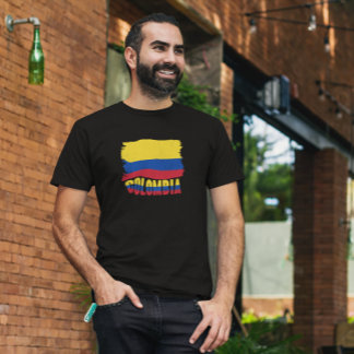 Camiseta Viaje de bandera nacional de Colombia