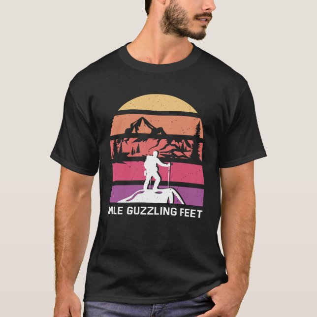 Camiseta Viaje de camper de excursión de milla con peaje de (Anverso)
