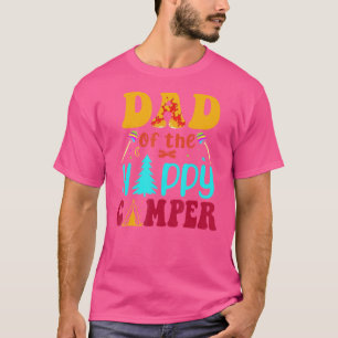 Camiseta Viaje De Camping De Familia Retro Papá Del Camper 