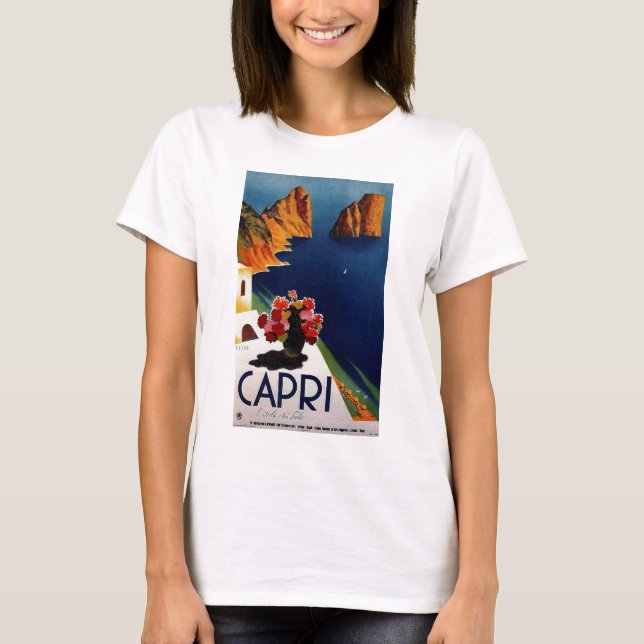 Camiseta Viaje de Capri Italia (Anverso)