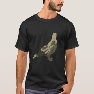Camiseta Viaje de caza de palomas desordenado bun Hunters E