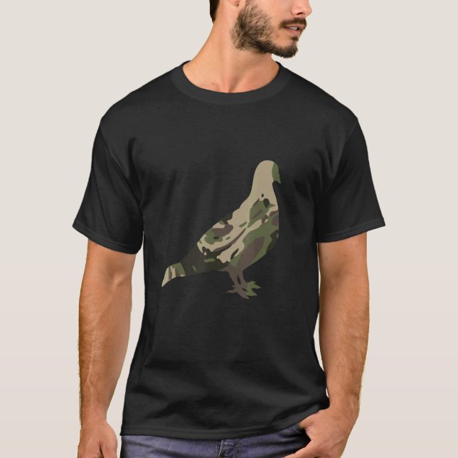 Camiseta Viaje de caza de palomas desordenado bun Hunters E (Anverso)