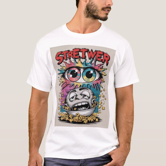 Camiseta Viaje de cereales (Anverso)