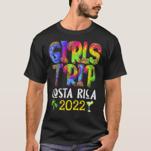 Camiseta Viaje de chica Costa Rica 2022 Fiesta de Bachelore