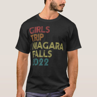 Camiseta Viaje de chicas 2022 Cataratas del Niágara a la pa