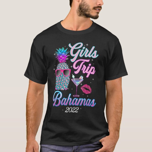 Camiseta Viaje de chicas 2022 para mujeres, fiesta de solte (Anverso)