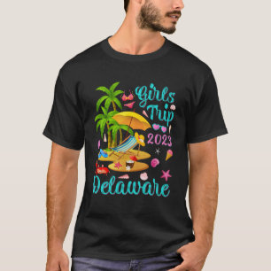 Camiseta Viaje de chicas 2023 Beach Vacation Delaware Beach