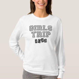 Camiseta Viaje de chicas 2023 Fin de semana de vacaciones p