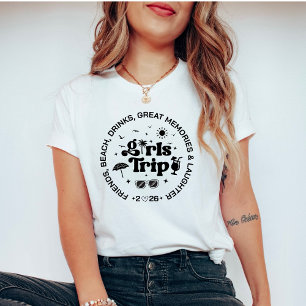 Camiseta Viaje de Chicas 2026 – Vacaciones de Amigas en la 