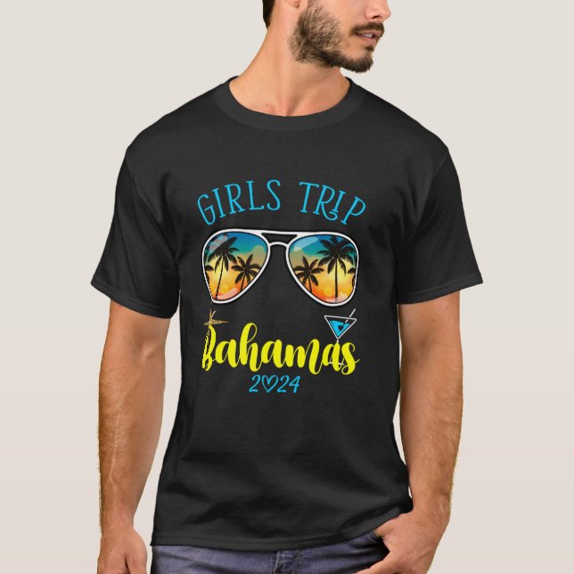 Camiseta Viaje de chicas a Bahamas 2024 Beach Womens Vacati (Anverso)
