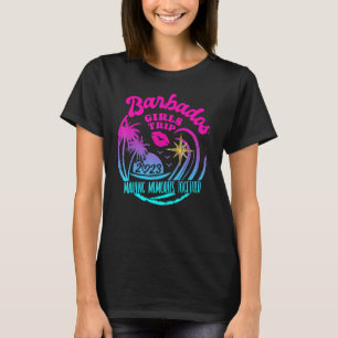 Camiseta Viaje de chicas a Barbados 2023 por nacimiento de 