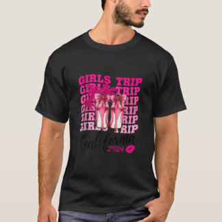 Camiseta Viaje de chicas a California 2024 Cumpleaños de la