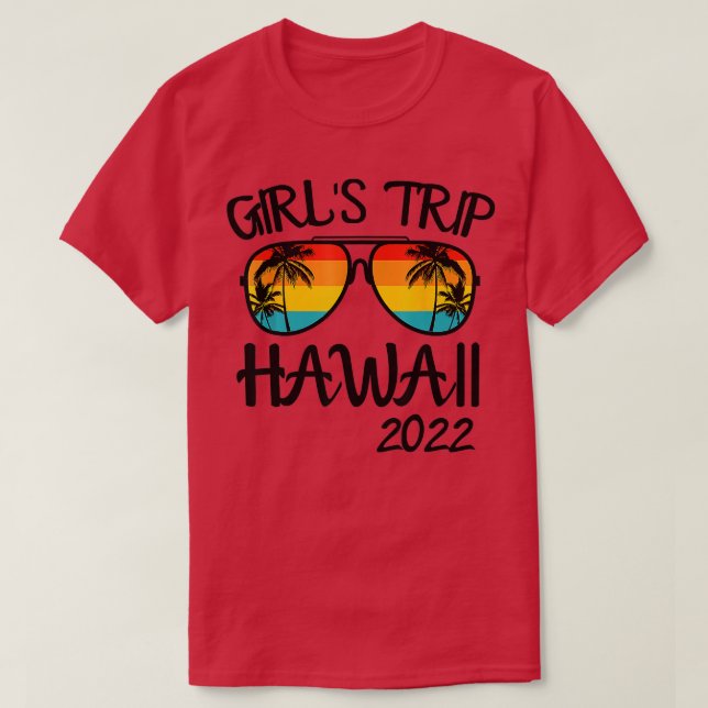 Camiseta Viaje de chicas a Hawái vacaciones de verano de ga (Diseño del anverso)