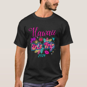 Camiseta Viaje de chicas a Hawaii 2024 Nacimiento vacaciona