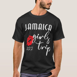 Camiseta Viaje de chicas a Jamaica 2022 para mujeres desped