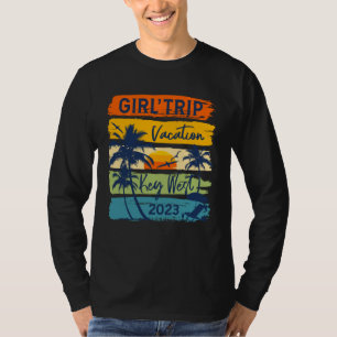 Camiseta Viaje de chicas a Key West Florida 2023 Chicas lin