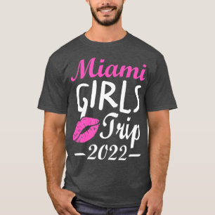 Camiseta Viaje de chicas a Miami 2022 Fiesta de despedida d