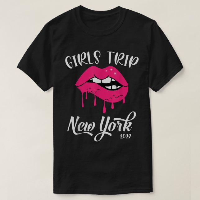 Camiseta Viaje de chicas a Nueva York 2022 Escuadrón de Vac (Diseño del anverso)