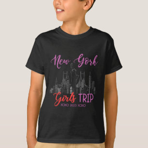 Camiseta Viaje de chicas a Nueva York 2023 Vacaciones en Ny