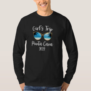 Camiseta Viaje de chicas a Punta Cana 2022 Beach Sungafas S