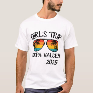 Camiseta Viaje de chicas al Valle de Napa 2025 Vacaciones d