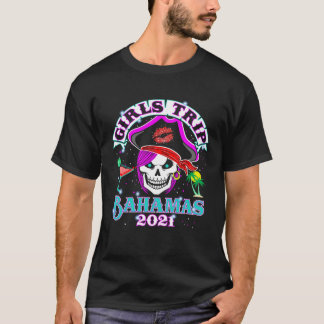 Camiseta Viaje de chicas Bahamas 2021 Vacaciones de despedi