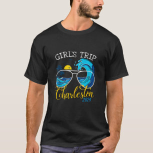 Camiseta Viaje de chicas Charleston 2024 Cumpleaños de las