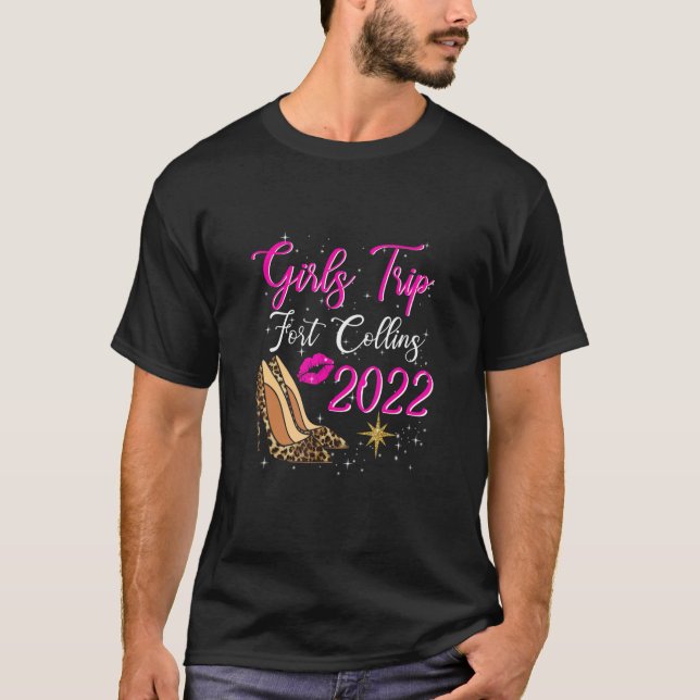 Camiseta Viaje De Chicas De Fort Collins 2022 Para Mujeres  (Anverso)