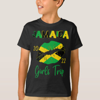 Camiseta Viaje de Chicas de Jamaica de vacaciones en los la