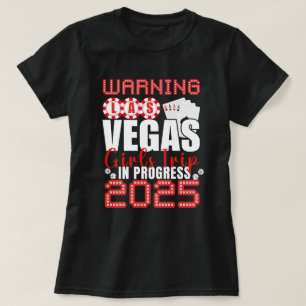 Camiseta Viaje De Chicas De Las Vegas En Curso 2025 Las Veg