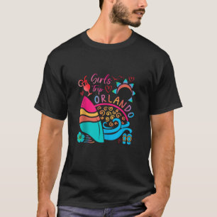 Camiseta Viaje de Chicas de Orlando 2023 marea vacaciones d