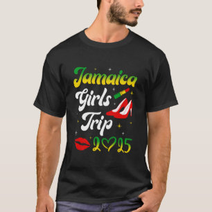 Camiseta Viaje de Chicas de viaje de Chicas de Jamaica 2025