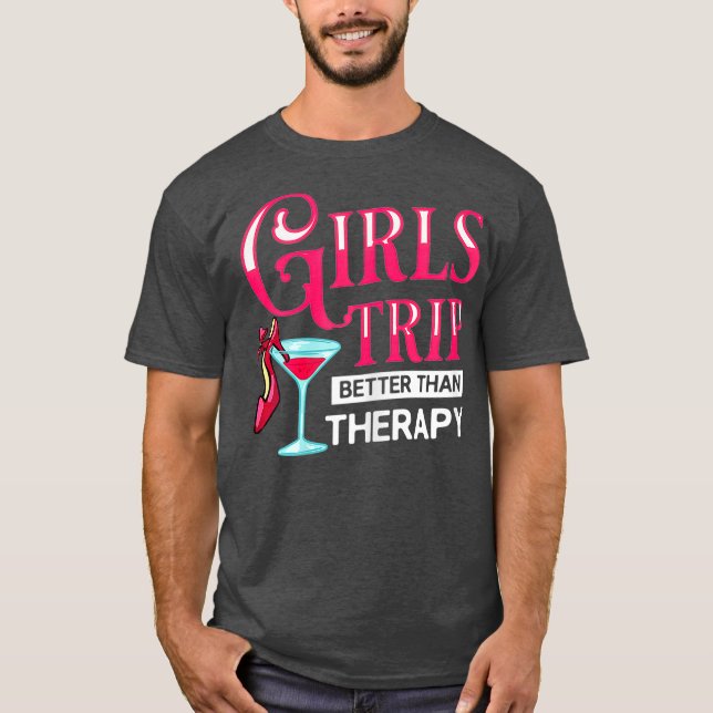 Camiseta Viaje de chicas Fin de Semana Glasses Wine Glasses (Anverso)